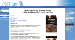 Desktop Screenshot of netlaw.co.nz